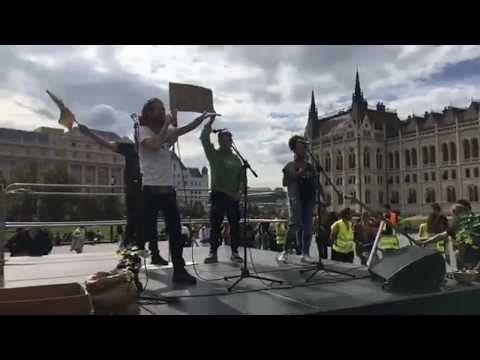 G Ras & Telma Lincoln - One Earth live at III. Global Climate Strike Budapest 27.09.2019