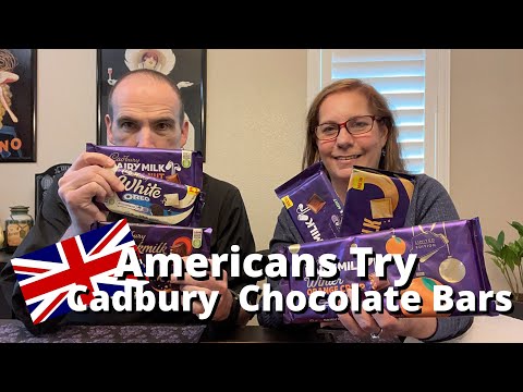 Americans Try Cadbury Chocolate Bars
