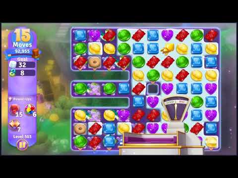 Wonka's World of Candy Level 503 - NO BOOSTERS + FULL STORY 🍫 | SKILLGAMING ✔️