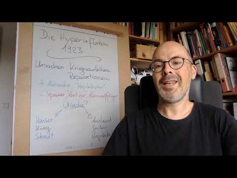 kurz erklärt Inflation 1923
