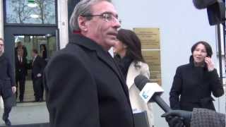 Sean Hross interviewe le Sénateur Roland Ries en présence du Ministre Jérôme Cahuzac à coté