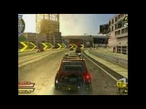 Pursuit Force: Extreme Justice Sony PSP Gameplay - Cop