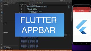 Flutter Easy-Peasy AppBar | First App