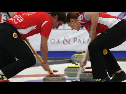 CURLING: CZE-RUS World Mixed Doubles Chp 2013 - Qualification 1/4 Final pos