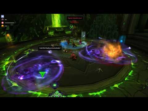 Epic Wipe VS Demonic Inquisition Mythic - Resto Druid POV