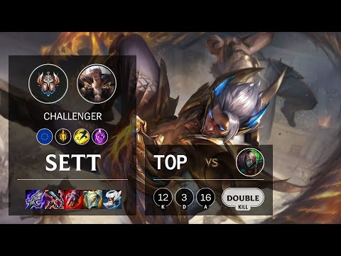 Sett Top vs Singed - EUW Challenger Patch 11.24b