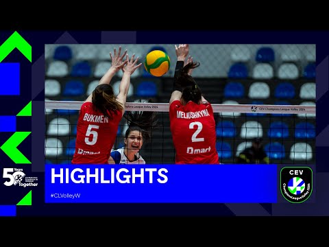 SC "Prometey" DNIPRO vs. Volero LE CANNET - Match Highlights