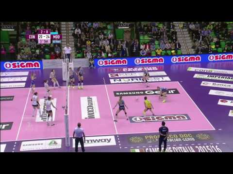 #videoemozioni. Imoco Volley Conegliano - Liu Jo Nordmeccanica Modena