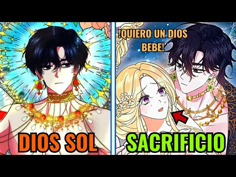 🐉 FUE OFRECIDA como TRIBUTO al DIOS SOL pero ÉL la TOMÓ como su NOVIA // MANHWA RESUMIDO