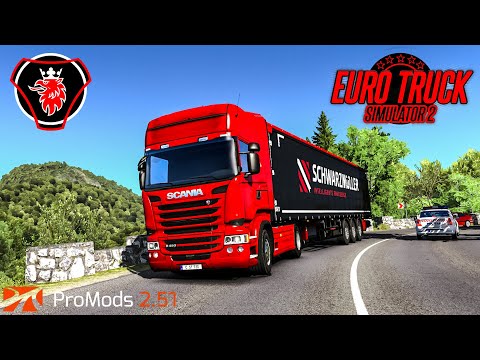 ETS2 1.39 | ProMods 2.51 | SCANIA R490 | Hunedoara - Craiova