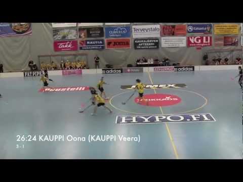 C-tyttöjen välierä Koovee - PSS: Kolmas ottelu Tampereella 9.4.2012