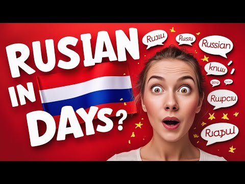 Aprender Russo em 5 Dias 🧠🇷🇺 | Conversação Básica para Iniciantes (Fácil e Rápido!)
