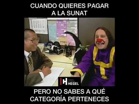 Pagar tus impuestos en la SUNAT - Categorías de Impuesto a la Renta - Versión Pataclaún