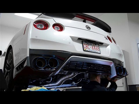 Nissan GTR R35 Tomei Exhaust Install