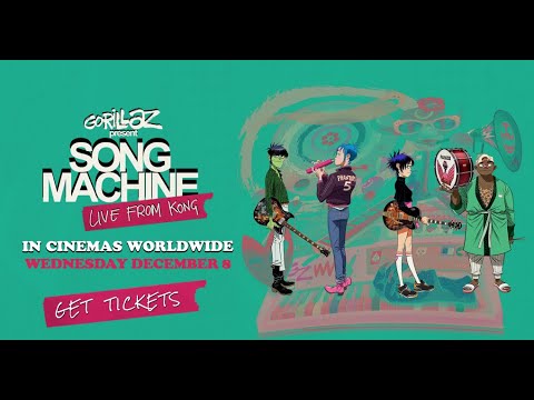 Thumbnail for 映画「Gorillaz  Song Machine Live From Kong   Gorillaz ソング・マシーン・フロム・コング」予告編（監督：ニコラス・ジャック・デイビーズ ） by gorillaz c