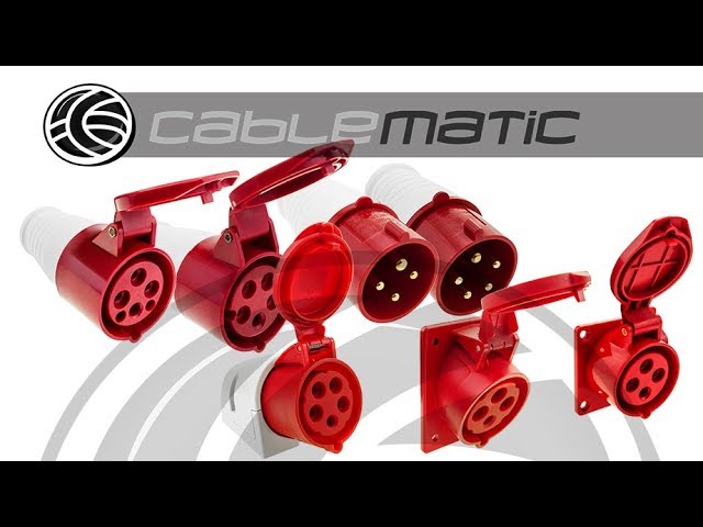 Vídeo relacionado con WOLFPACK LINEA PROFESIONAL - Adaptador Industrial Cetac Schuko Simple 2p Con Tapa