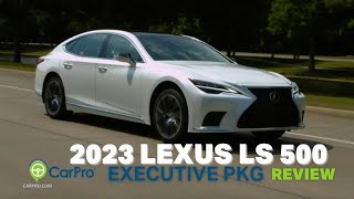 2023 Lexus LS 500 CarPro Review and Test Drive