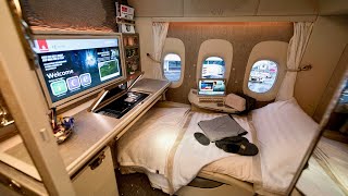 Download lagu EMIRATES Boeing 777 First Class | Dubai to Brussels flight in 4K (PHENOMENAL!) mp3