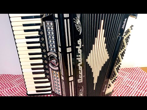 Accordion Accordiola Super Italia - Black 120 Bass image 10