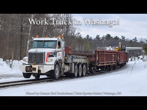 CN Work Truck in Washago | Mar 2nd, 2023