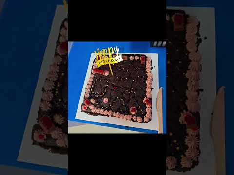 @Cakesby_vinitha Customised brownies # Homebaking#Home made cakes# Brownie #Blondie#Fresh cream cake