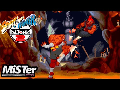 Street Fighter Zero 2 | Sagat (Fred) vs Akuma (Felipe) - Epic MiSTer FPGA Arcade Battle