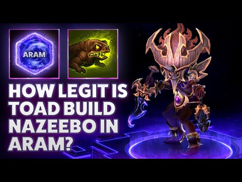 ARAM Lost Cavern - HOW LEGIT IS TOAD BUILD NAZEEBO IN ARAM?