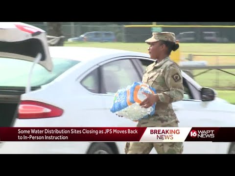 Water Distribution Sites Closing