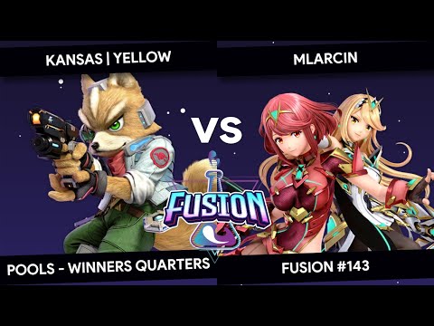 Fusion #143 - Yellow (Fox) vs Mlarcin (Pyra & Mythra) - Pools - Winners Quarters