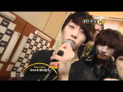 [111125] B1A4  & APINK {BACK STAGE}