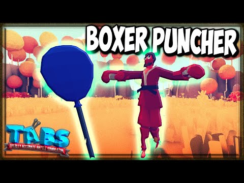 What if Puncher Learns Boxing? Boxer Puncher vs Every Faction - TABS LEGACY UPDATE MODSGAMEPLAY