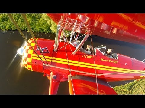 Im Doppeldecker über Niedersachsen