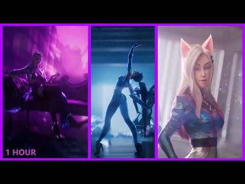 K/DA Evelynn Kai'Sa and Ahri Messages (1 Hour)