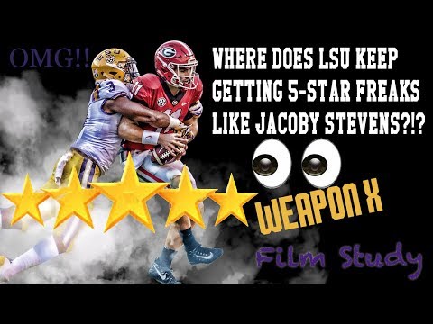LSU X&O's: Former 5-star JaCoby Stevens is WEAPON X!!!