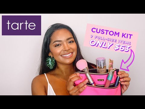TARTE CUSTOM BEAUTY KIT UNBOXING REVIEW! | JUNE 2020