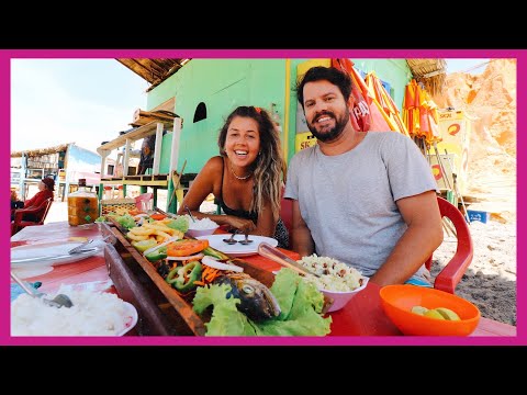 🏖 AS COMIDA DE PRAIA de Canoa Quebrada - CEARÁ | RIO4FUN