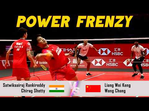 POWER FRENZY | Satwiksairaj Rankireddy/Chirag Shetty VS Liang Wei Keng/Wang Chang