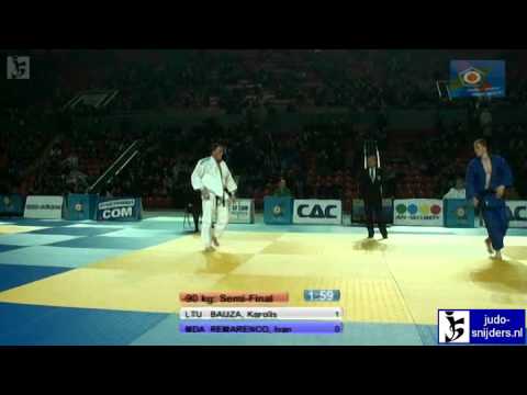 Karolis Bauza (LTU) - Ivan Remarenco (MDA) [-90kg] semi-final