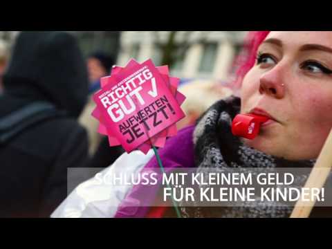 Tarifrunde 2017: Tausende im Streik in Berlin am 26.1.2017