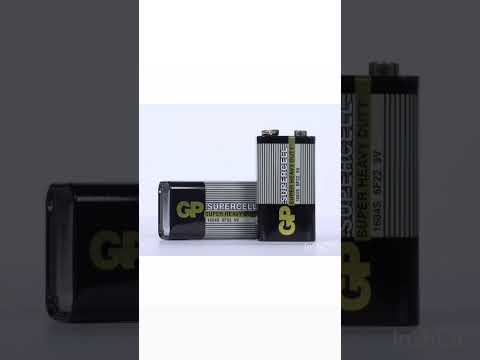 GP 9V Supercell Heavy Duty Battery