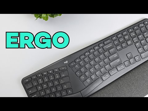 External Review Video CNxEeTAHYLk for Logitech ERGO K860 Wireless Split Ergonomic Keyboard (920-009166)