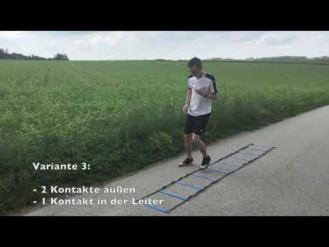 Übungen mit der Koordinationsleiter