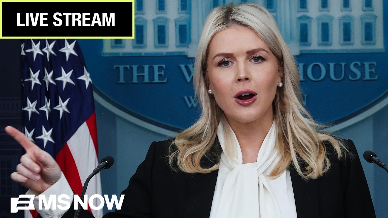 LIVE: White House Press Secretary Karoline Leavitt holds briefing