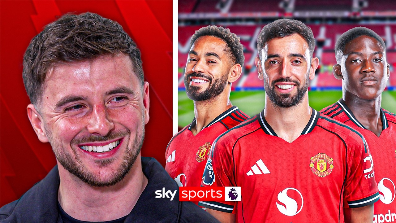 "Everyone wants to beat Bruno!" 😂 | Mason Mount Man Utd Teammates