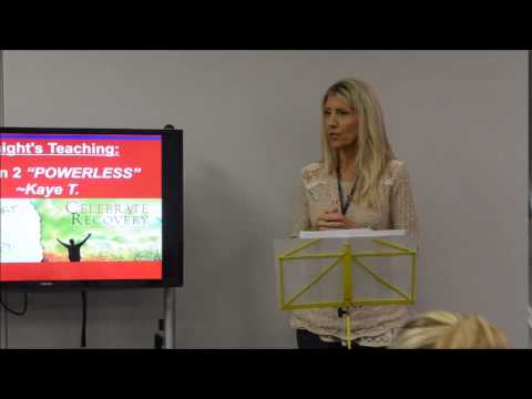 Celebrate Recovery Lesson 2 - POWERLESS