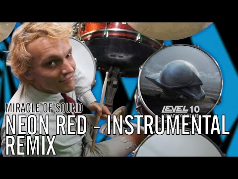 Miracle Of Sound - Neon Red (Instrumental Remix) | Office Drummer [First Time Hearing]