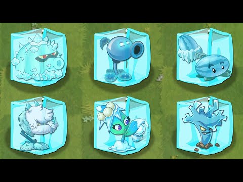 All ICE Plants Power-Up! PvZ 2 Mod