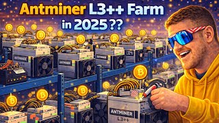 What is my Antminer L3+ Farm Making?