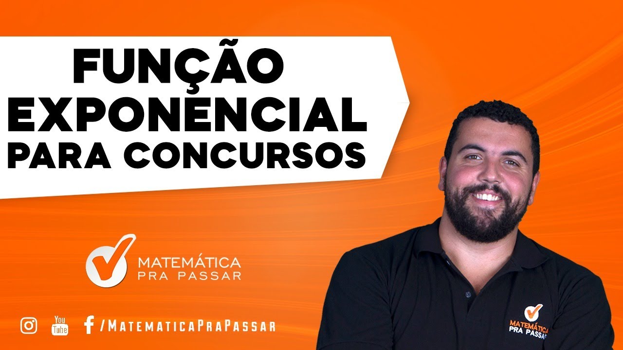 Como Estudar Função Exponencial para Concursos.