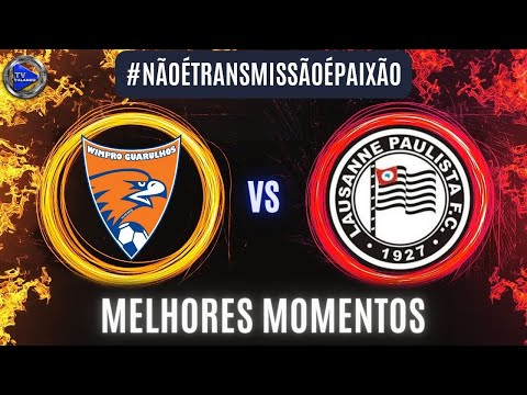 WIMPRO X LAUSANNE B SUB 16 AO VIVO MELHORES MOMENTOS TV FALANDO FPFS